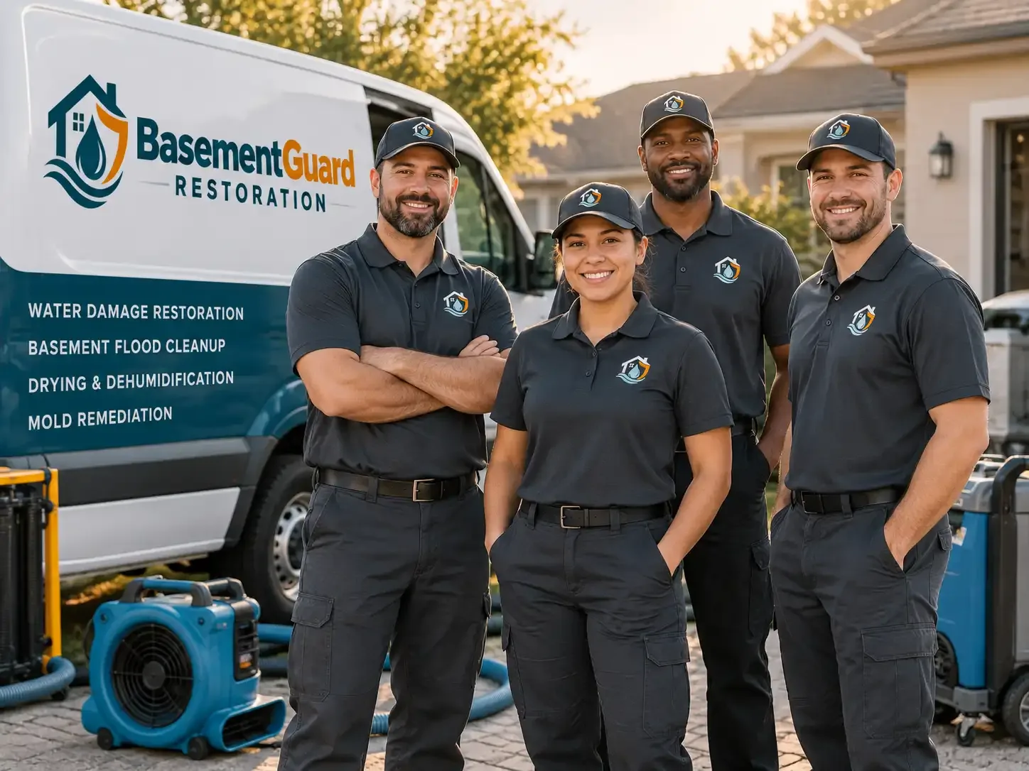 Basement Water Damage Restoration company in Random Lake, WI